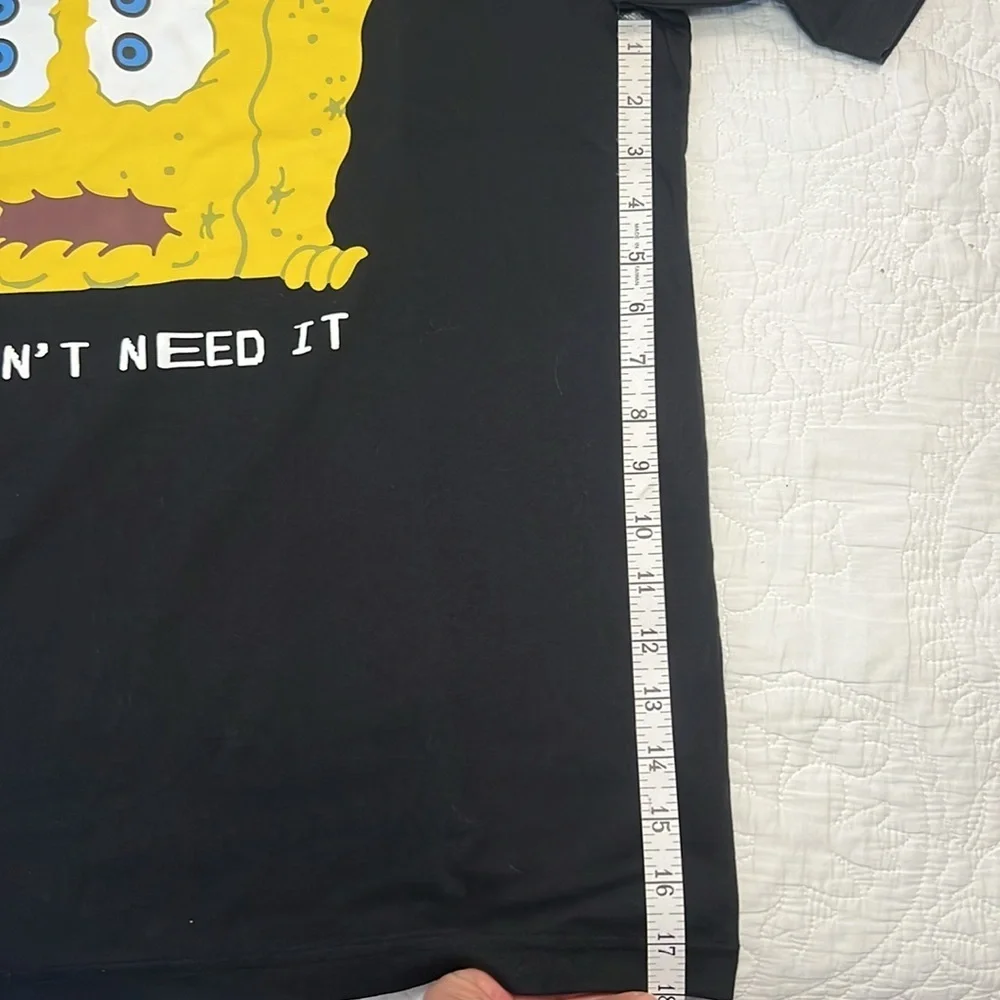 Oversized Sponge Bob Uniqlo medium T-shirt